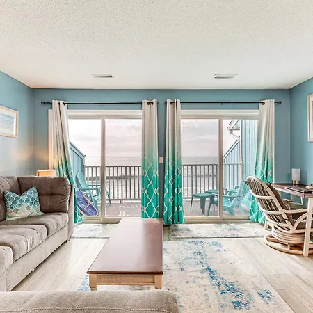 Kure Beach Condo With Panoramic Ocean Views!